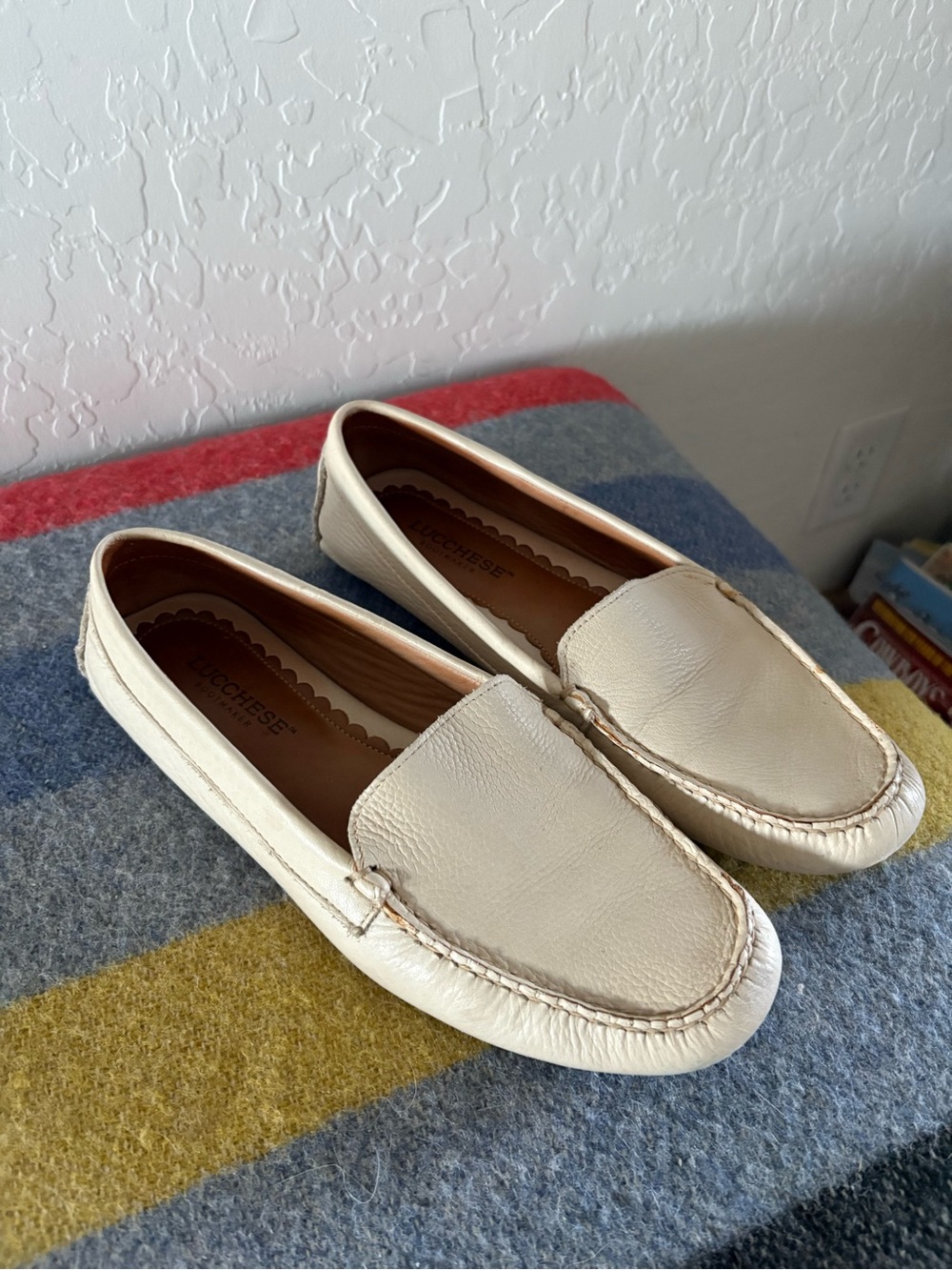 Lucchese After Ride Driving Moccasin